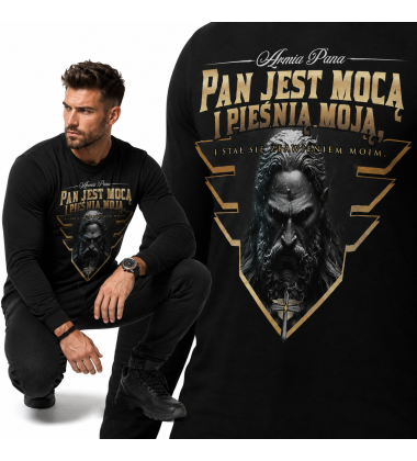 LONGSLEEVE Chrześcijański   Pan jest Mocą